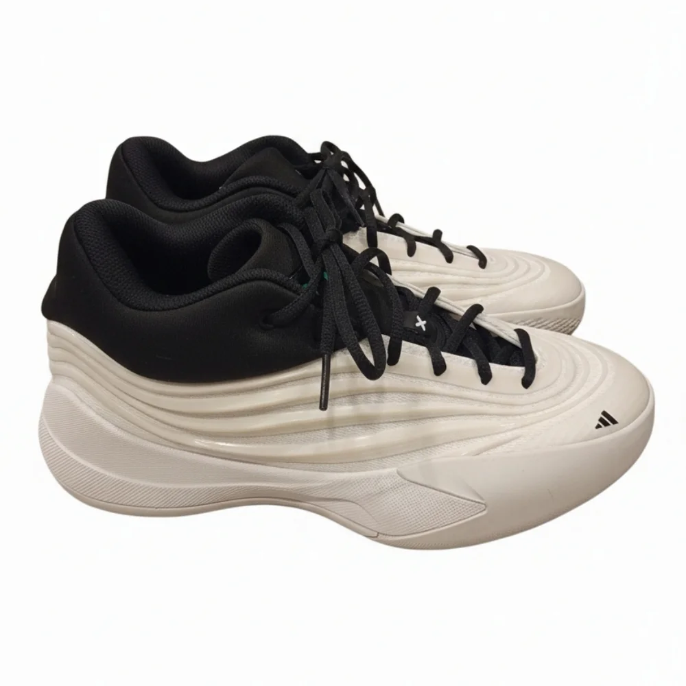 Adidas Mens Dame X Shoes Size 7 Color: Zero Metalic/Core Black/Court Green